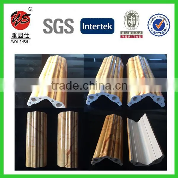 8cm Outside Corner Marble Designs Pvc Moulding Profile photo-2