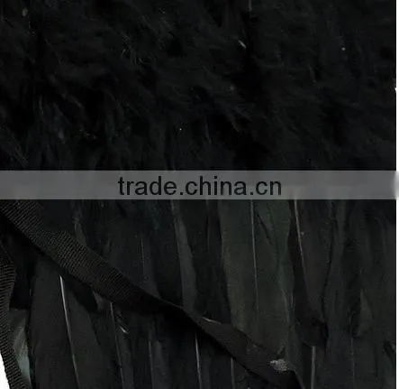 Black Feather Fallen Angel Fairy Wings photo-3