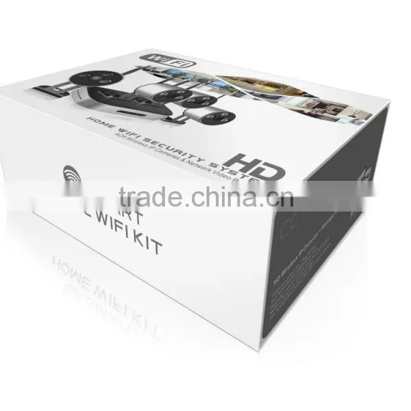 Private 4CH Mini Wireless HD CCTV IP Camera NVR Security System Kit 720P/960P photo-6
