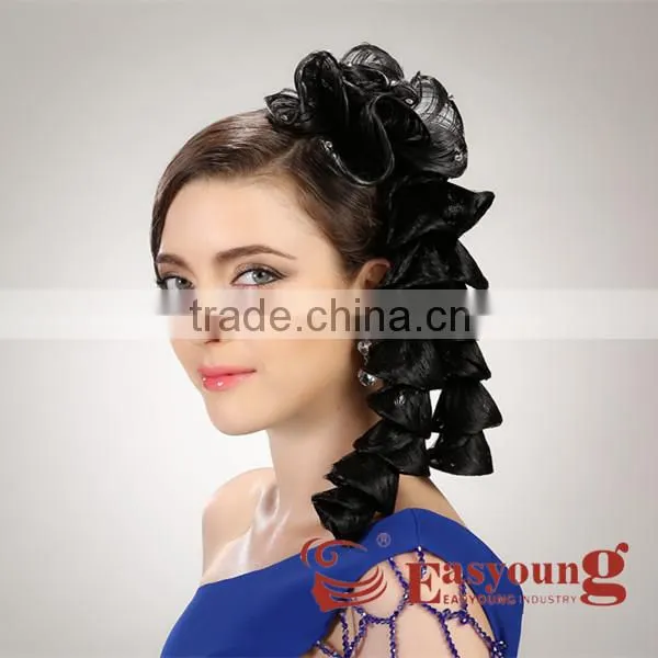 Wholesale Rose Hair Flower Hairpieces for Bride in Wedding Hair Accessories photo-3
