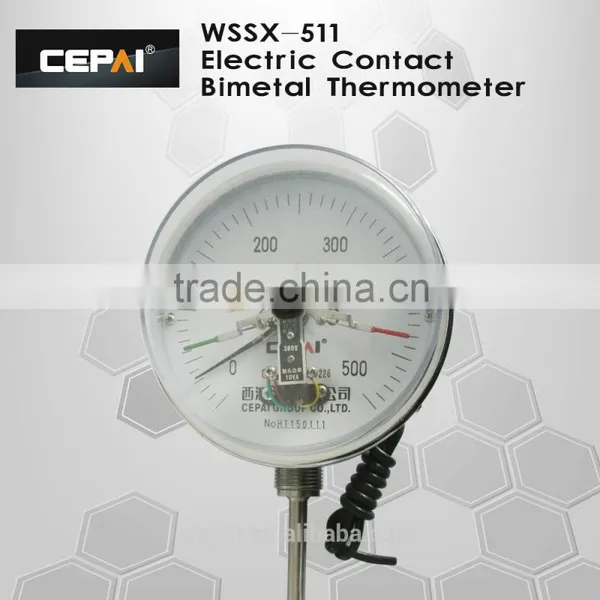 WSSX-511 Electric-contact Bimetal Thermometer photo-2