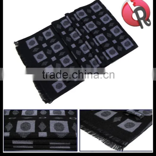 High Quality Mens Warm Winter Wool Fashion Long Scarves for Business or Casual Pattern Various Colors photo-6