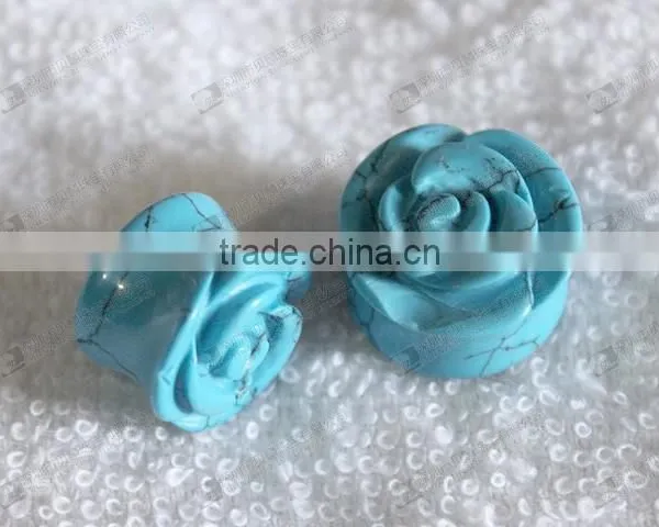 Stone Ear Plugs Piecring Jewelry photo-3