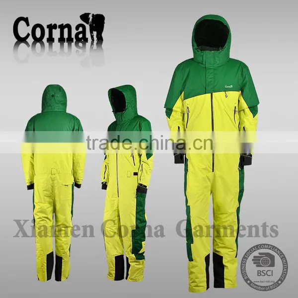 Winter Windproof 4000mm Breathable Jum Psuit Jumpsuit Pattern With High Quality photo-4
