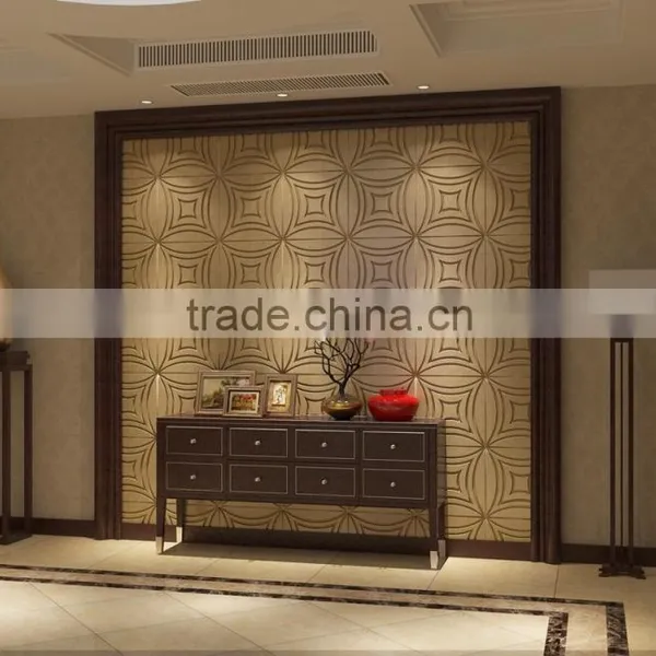 Professional Supplier China Home Decor Wholesale Fire Retardant Wall Panels photo-2
