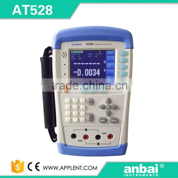 Hot Product AT528 Handheld Battery Tester for Lithium Batteries with Mini-USD Interface and Charging Interface