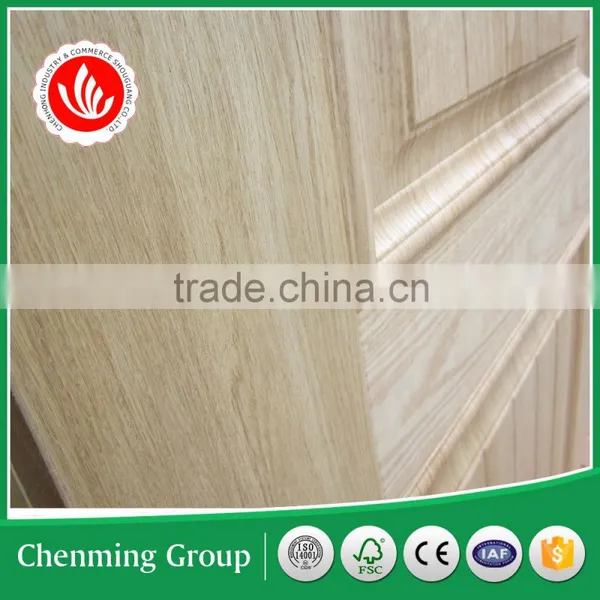 Natural Wood Veneer Plain Mdf Door Skin for Sale photo-3