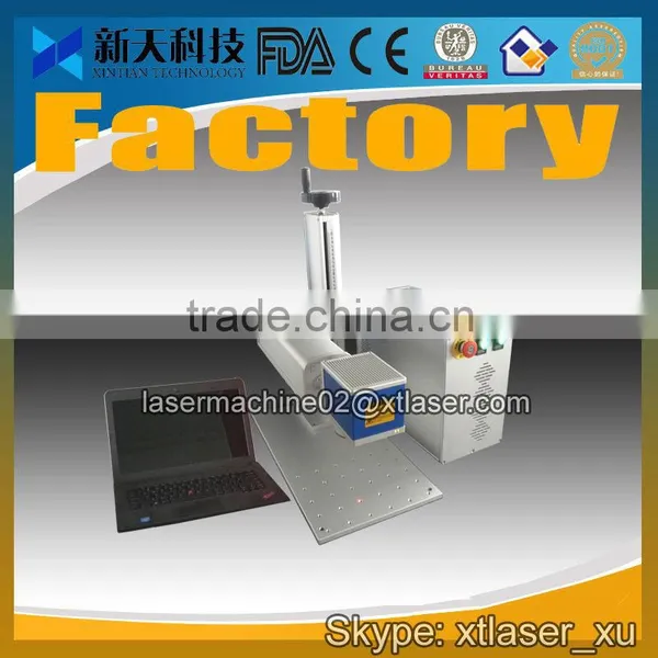 Germany IPG Portable Mini 20W Fiber Laser Marking Machine For Sale photo-4