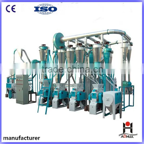 Steel Structural Wheat Flour Mill Complete Plant 50 Ton Per Day photo-3