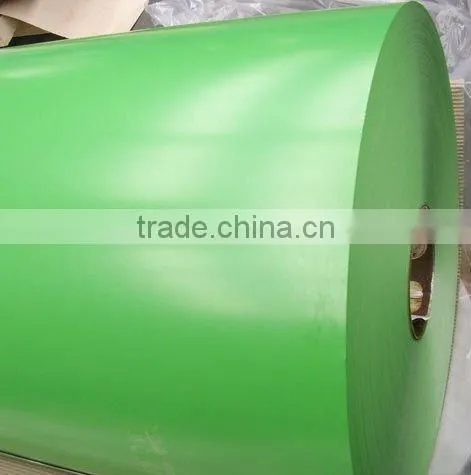 Yellow Green Coated Aluminum Coils