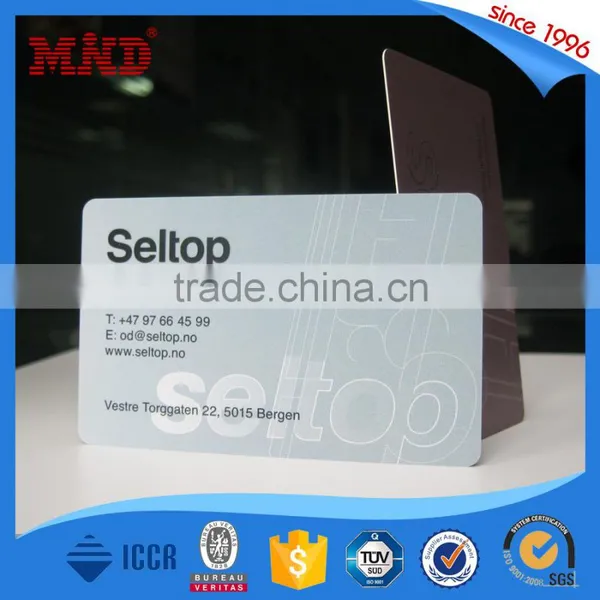 MDP326 Low Cost PVC Plastic HF MF Classic 1K RFID Card, Business ID Card photo-2
