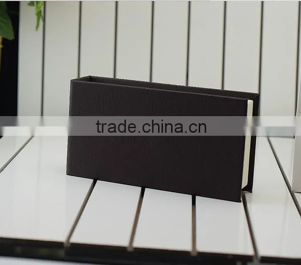 Chinese Factories Wholesale Custom High-grade PU Leather Watch Box, Deep Coffee Color Gift Box photo-3