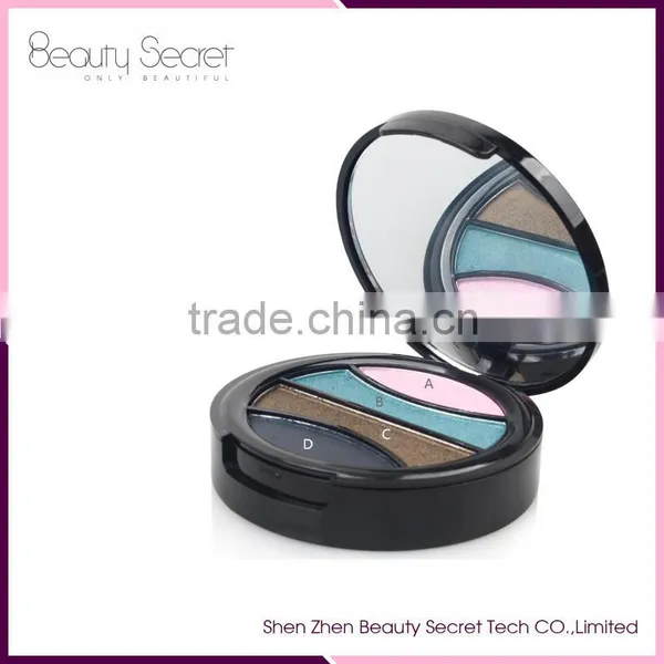 Hot!! Professional 4 Color Eyeshadow in Bronz Palette With Makeup Tool photo-3