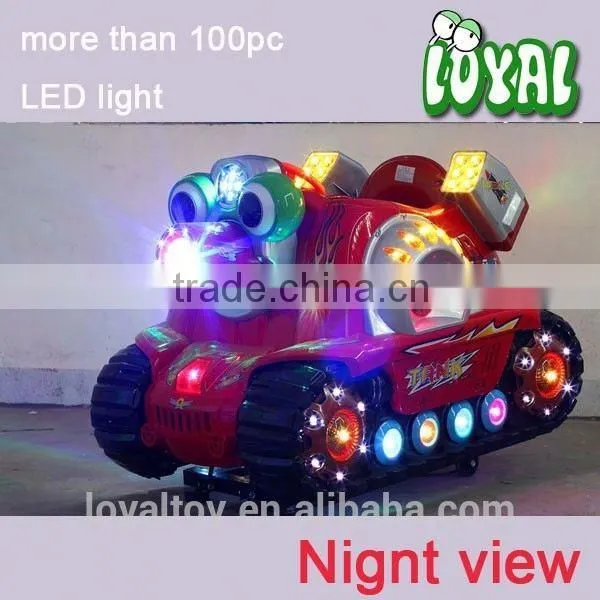 2016 Coin Operated Fun Fair Rides, Newest Tank Car Arcade Machine, Commercial Grade Girls Riding Toys photo-5