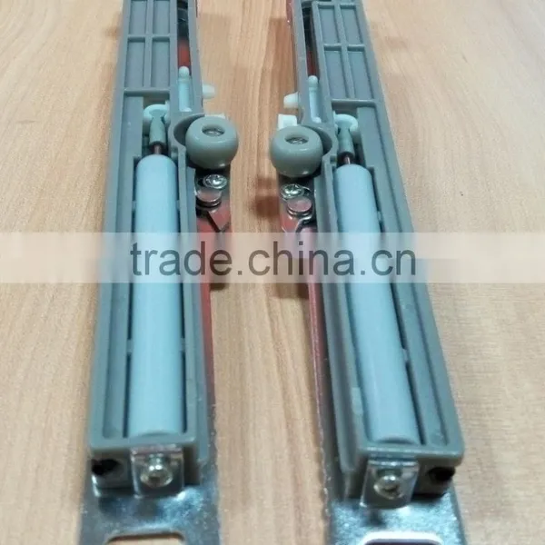 Inner-hanging Type Steel and PA6 Sliding Door Hardware With Soft Close photo-3