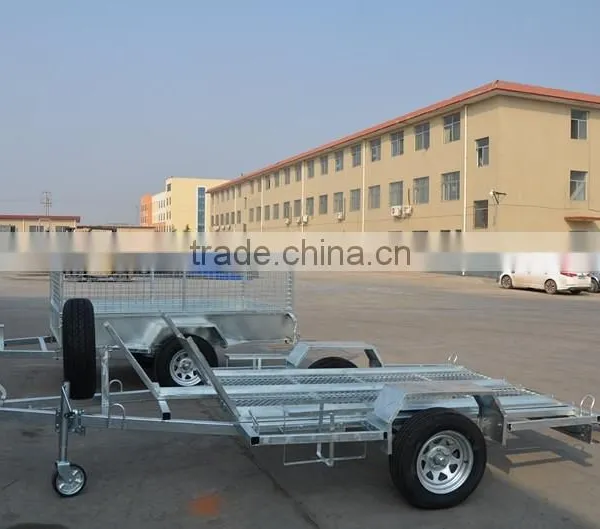 Galvanized Motorbike Trailer photo-3