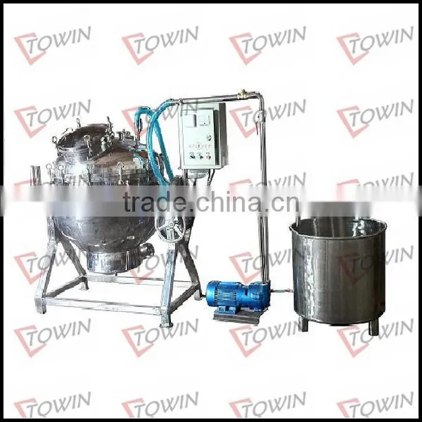 1000L VACUUM Stainless Steel Jacket Kettles With Pump