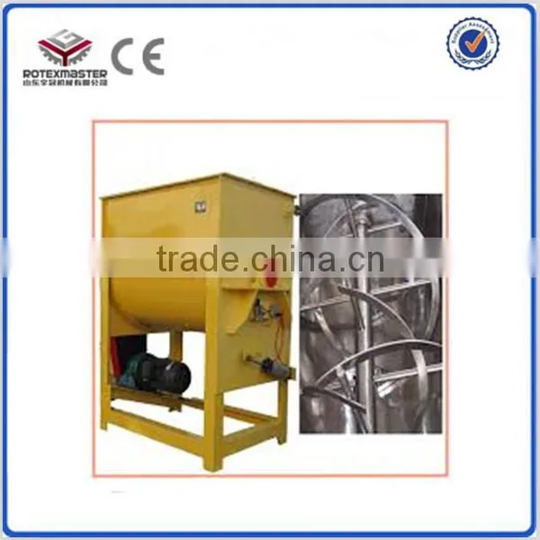 2015 Factory Price Single Shaft Twin Screw Mixer for Animal Feed Mixing photo-2