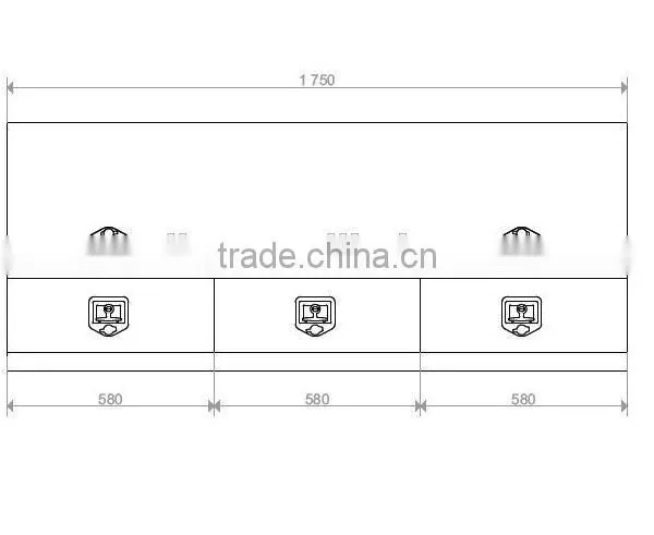 Checker Plate Aluminium Tool Box photo-2