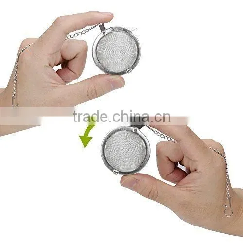 Eco-friendly Food Grade Stainless Steel Tea Infuser Ball photo-2