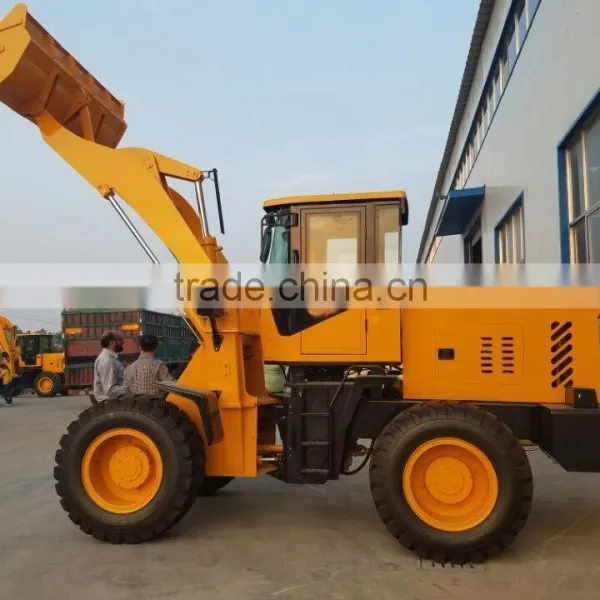 1.8TON Mini Wheel Loader AX928 With 55kW Diesel Engine photo-2