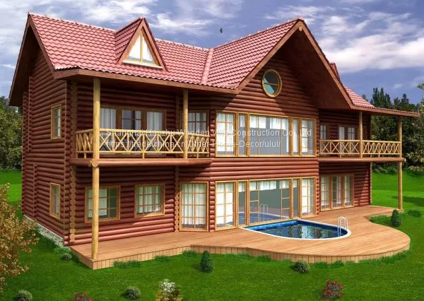 Prefabricate Wooden Sandwich Panel House photo-3