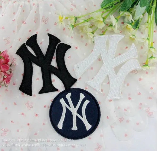 Waterscape embroidery hook and loop patch backing/iron on for hat