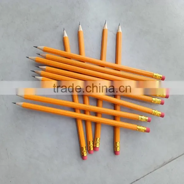Cheap Custom Fashion Black Lead Wooden Writing Pencils photo-2