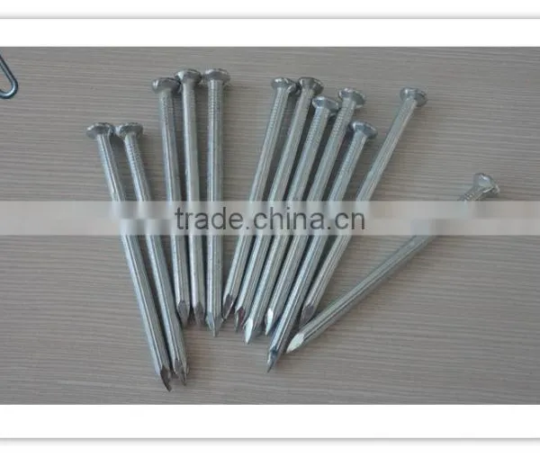 Zinc Coated Steel Nail Stainless Steel Concrete Nail Factory Size & Price photo-2