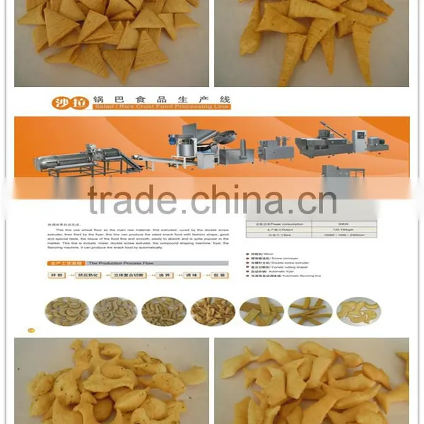 CY Fried Snack Food Production Line/making Machine,double-screw Snack Food Bulking Machine