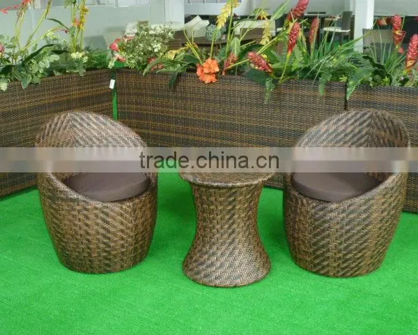 Outdoor Rattan Furniture Cozy Garden Wicker Coffee Table And Chair photo-6