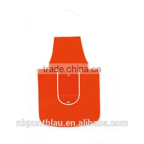 Non-woven Kitchen Apron With Magic Foldable Front Pocket as Promotion photo-5