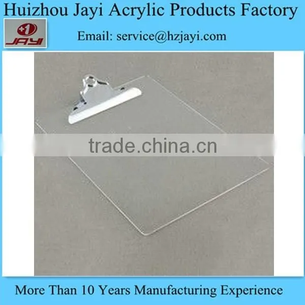 China Supplier Wholesale Custom Acrylic Notebook Clipboard photo-5