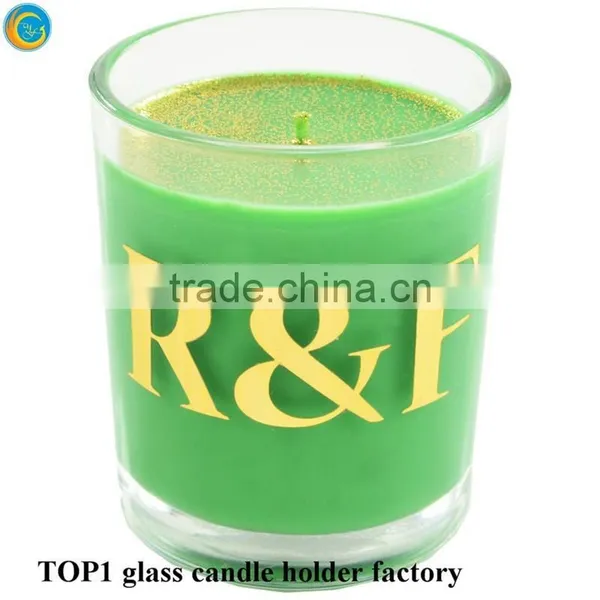 Mercury Glass Pendants Scented Frosted Glass Jar Handmade Soy Candle photo-3