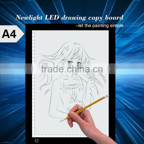Illumunate LED Tracing Copy Board Ajustable Brightness/LED Neon Maker Drawing Copy Board/ LED Tattoo Copy Board photo-4