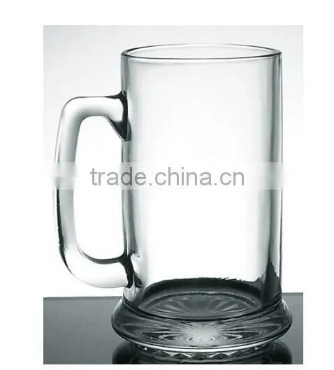 Transparent Glass Beer Mug Stein photo-3