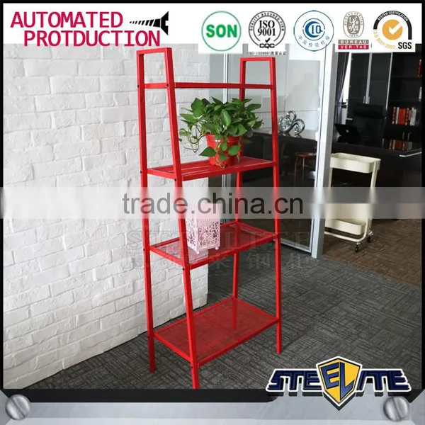 Color Red Steel Toy Storage Display Rack photo-2