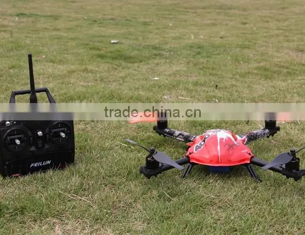 China 2016 New Products 6CH 400 3D Rolling Outdoor Brushless Motor Quadcopter Feilun RC Plane Kit photo-4