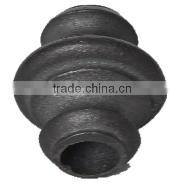 Ornamental Iron Fence Parts/collars and Bushes,round Base photo-5