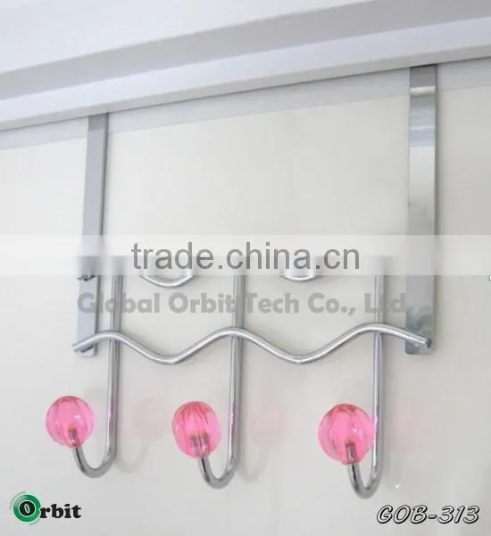 Home Products High Quality Bathroom Over Door Metal Hanger photo-2