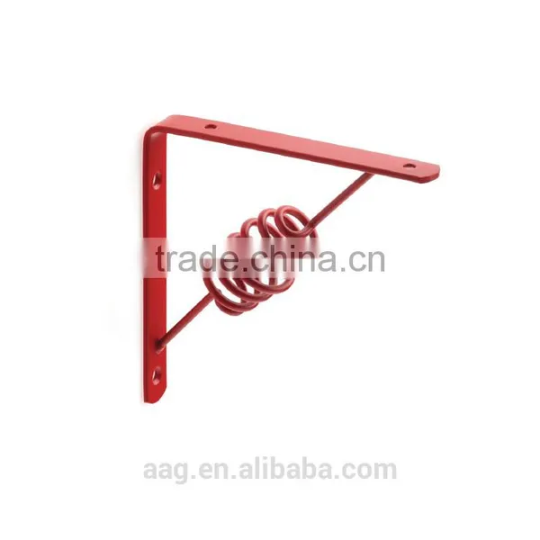 Competitive Price Custom Printed Metal L Shaped Shelf Brackets photo-2
