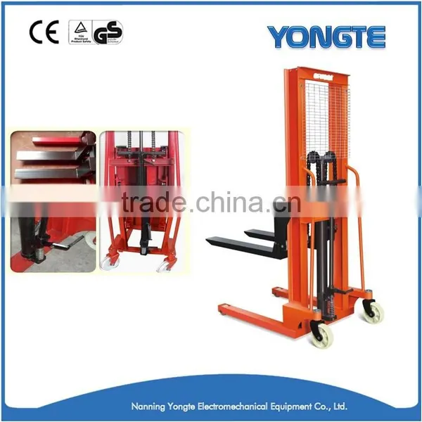 1ton 2ton Hydraulic Pump Forklift /hand Lift Stacker photo-5