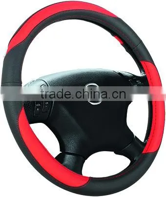 Popular Comfortable PU Car Steering Wheel Cover With Different Color photo-3