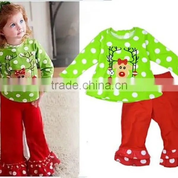 HOT Sale Children Ruffle Clothing Cute Animal Clothes Baby Clothes Kids Outfit photo-4