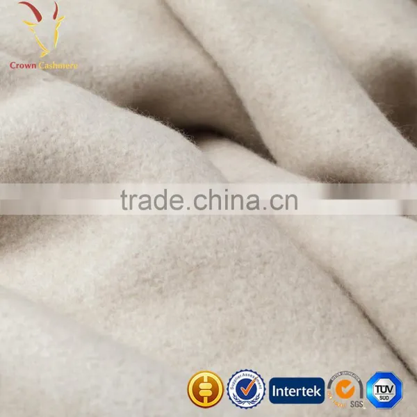 Knitted Solid Cashmere Blanket photo-2