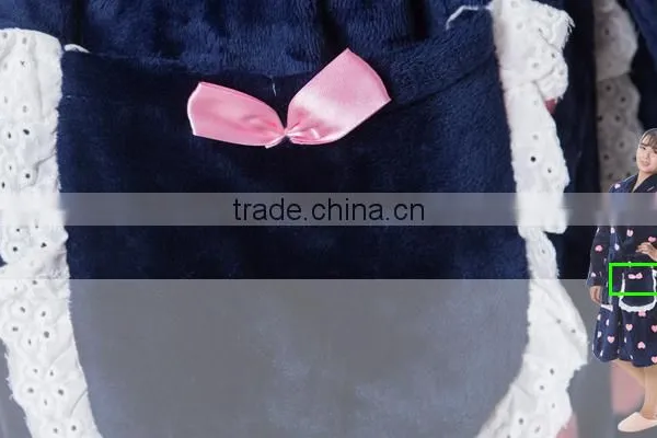 Wholesale Women Sexy Bathrobe With Pocket photo-3