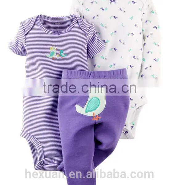 Organic Cotton Baby Rompers Wholesale Baby Clothes Wholesale Baby Romper/printed Romper photo-3