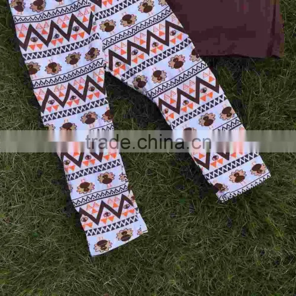 FALL OUTFITS Girls 3 Pieces Sets With Scarf Girls Thanksgiving Girls Boutique Clothes Thanksgiving Children Boutique Clothing photo-5