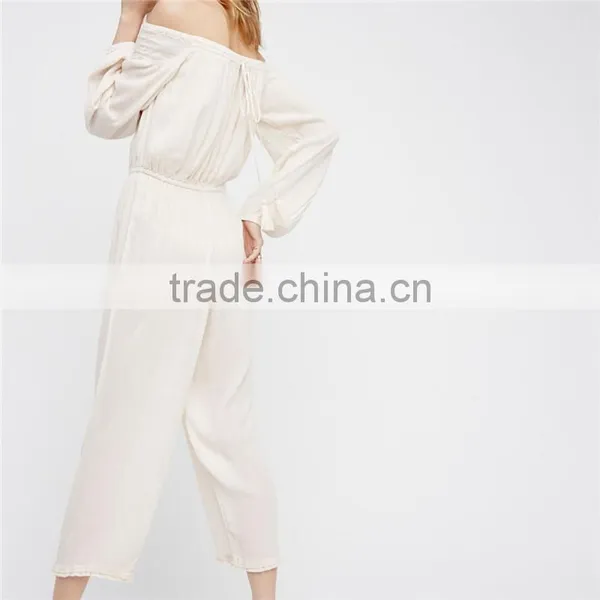 New Vintage Boho Clothing off Shoulder Summer Jumpsuits for Women photo-5