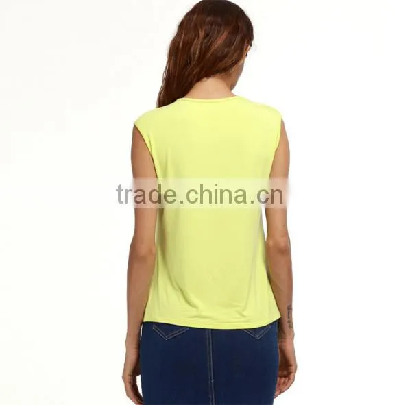 Europe and the United States Sets Big Yards Dress Pure Color Sleeveless Shirt Jacket photo-5